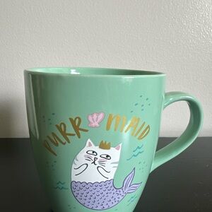 Purr Maid Oversized Cat Mermaid Coffee Mug Cracker Barrel